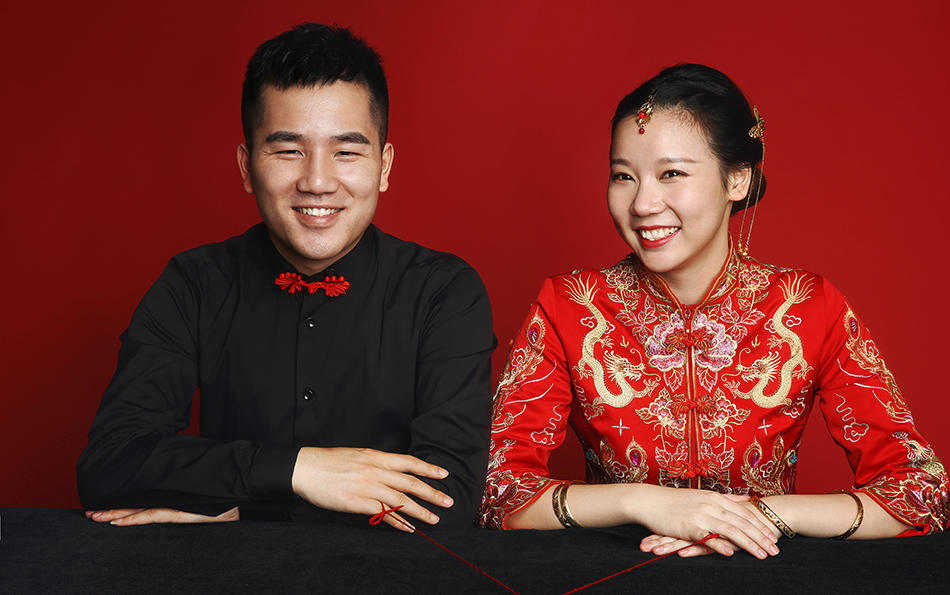 一对儿来自湖南的有爱小青年