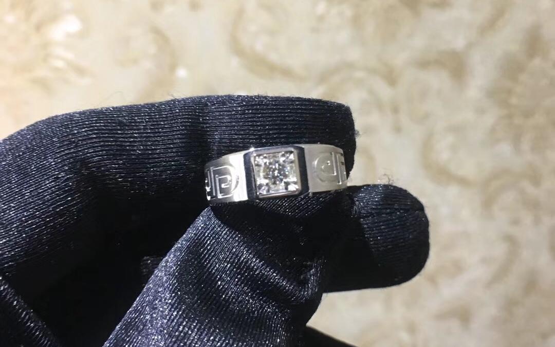 18K金CNC精工雕刻男戒