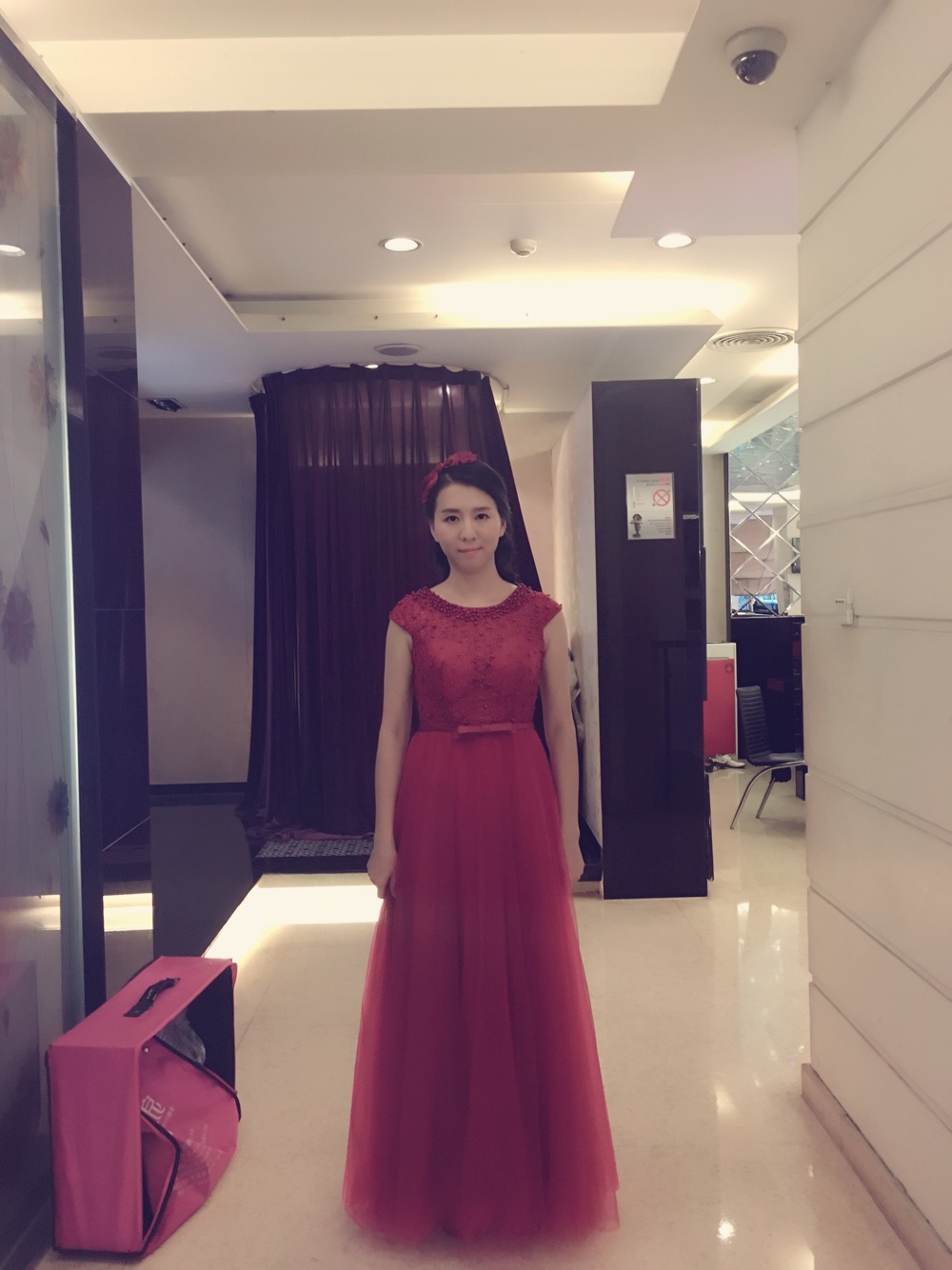 9月3日的婚期，期待美美自己，先来晒晒婚纱吧[吐舌][吐舌]