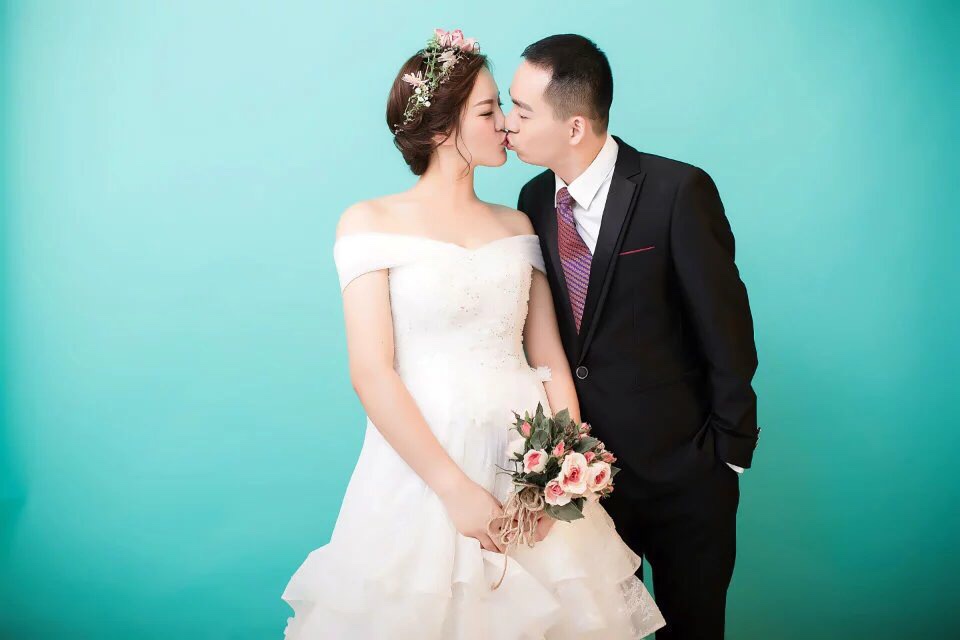 婚纱照～