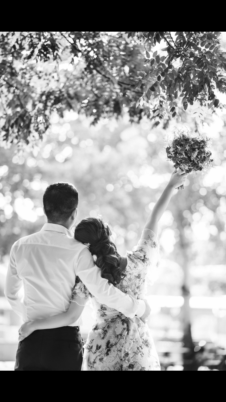 工作室风婚纱照精修出来啦