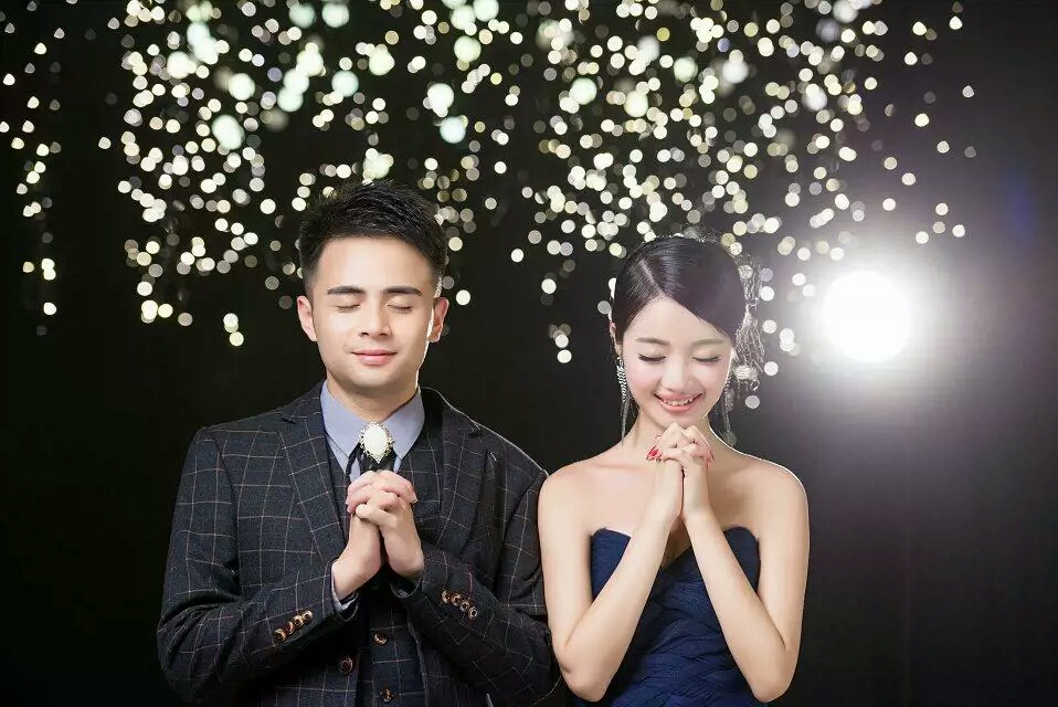 美美的婚纱照