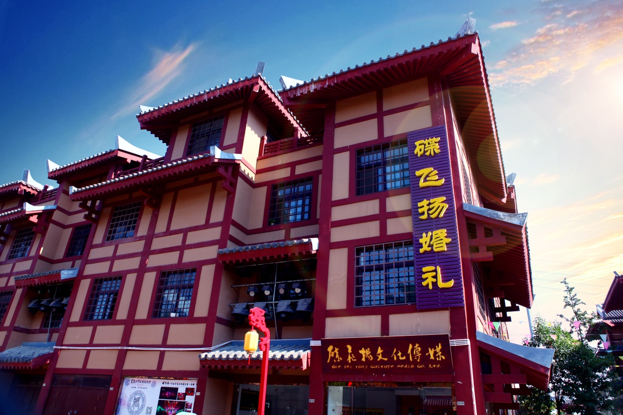 碟飞扬婚礼