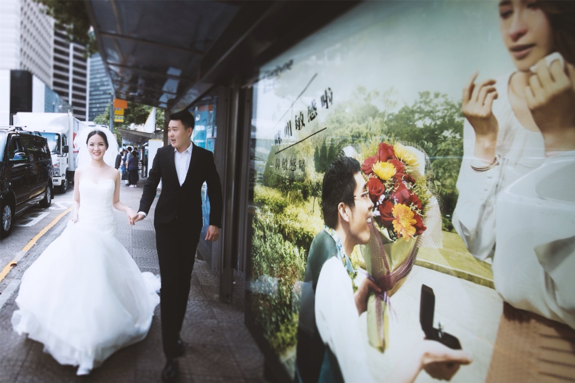 我的婚纱照，不要园林不要海景一样好看@幸福时光婚纱摄影工作室