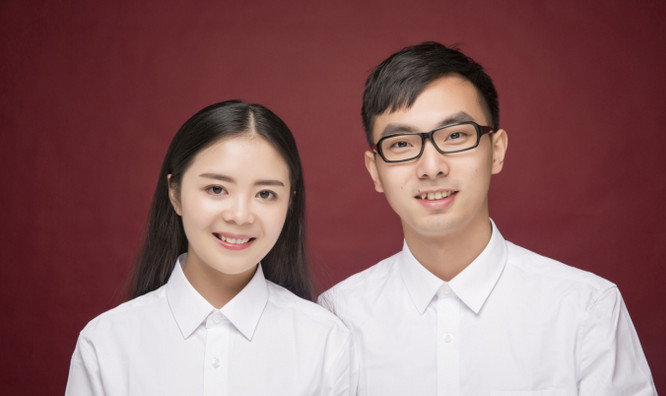 结婚证件照还是要这么拍才行，好喜欢！