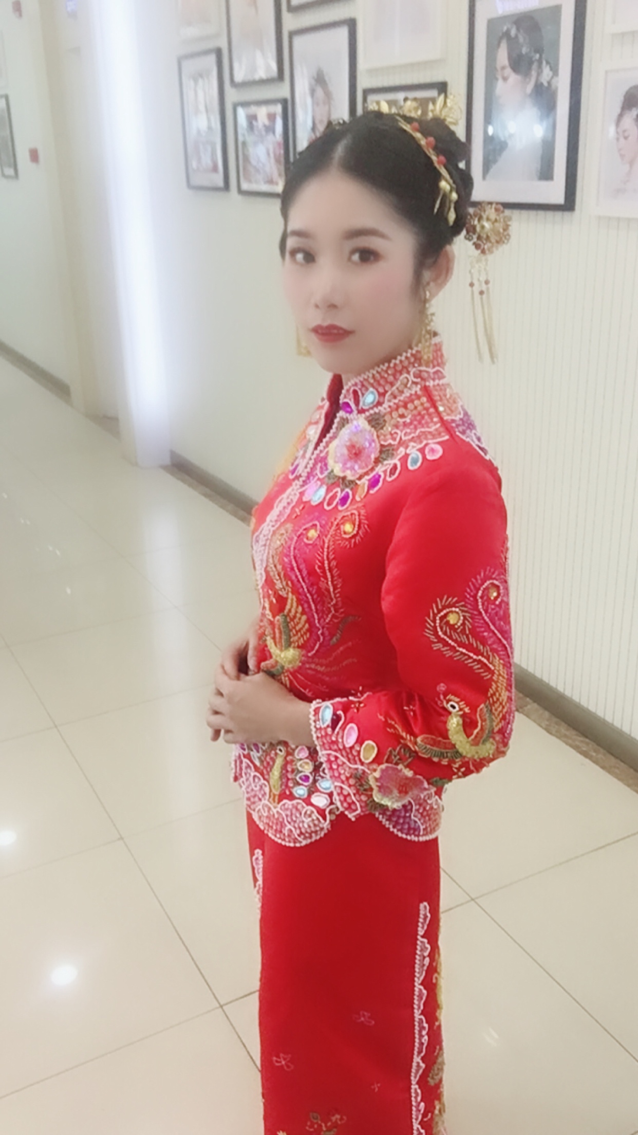 文婷    新娘造型