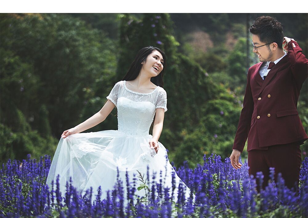 晒婚纱照啦！大家评价一下拍得好不好[吐舌]