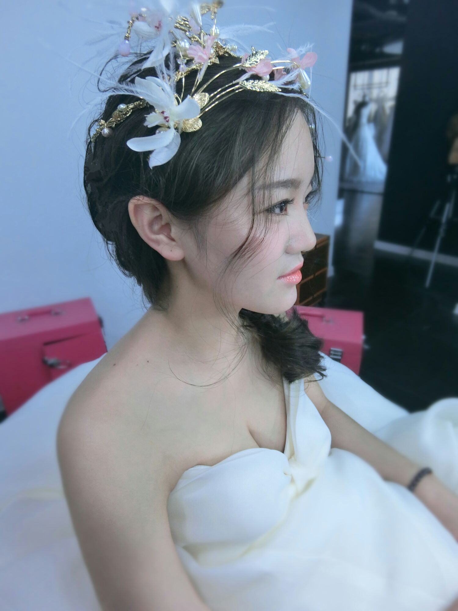 赫本婚纱