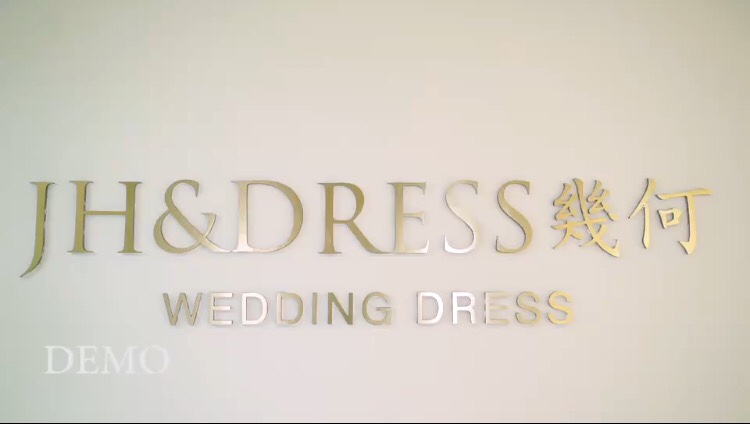 几何婚纱礼服高级定制