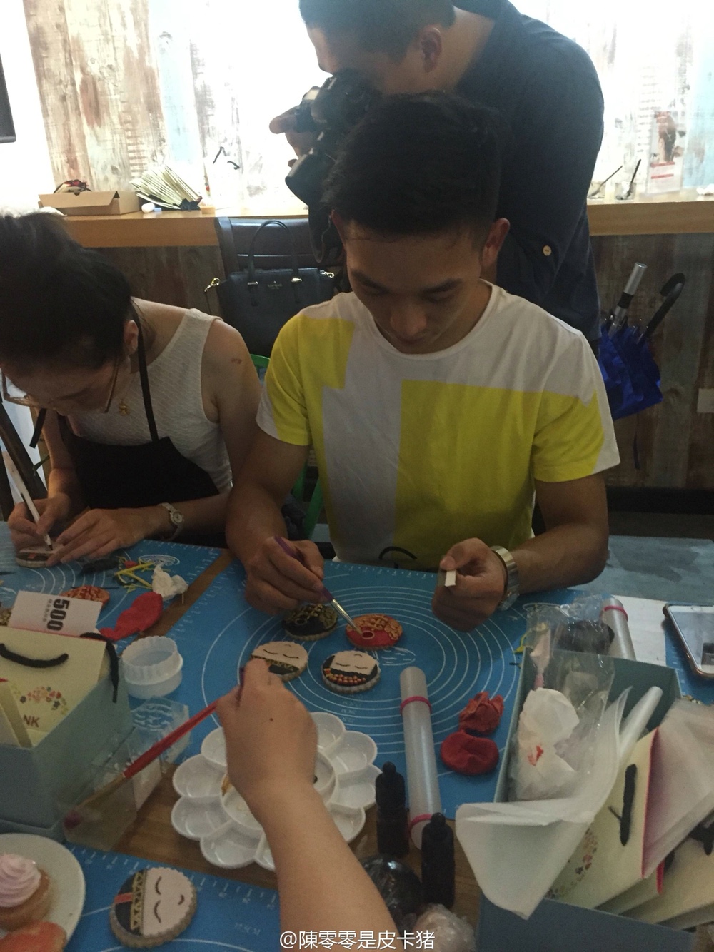 #婚礼纪体验店#参加DIY翻糖饼干and面基统筹师