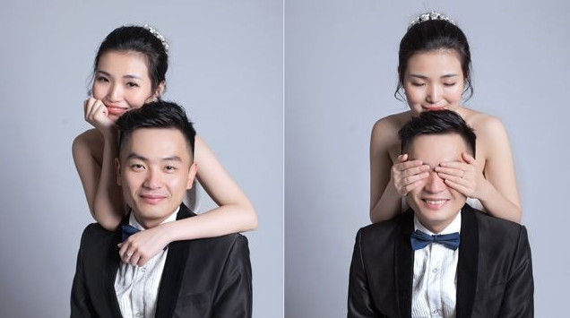 婚纱照不想烂大街 只要：干净 自然 利落