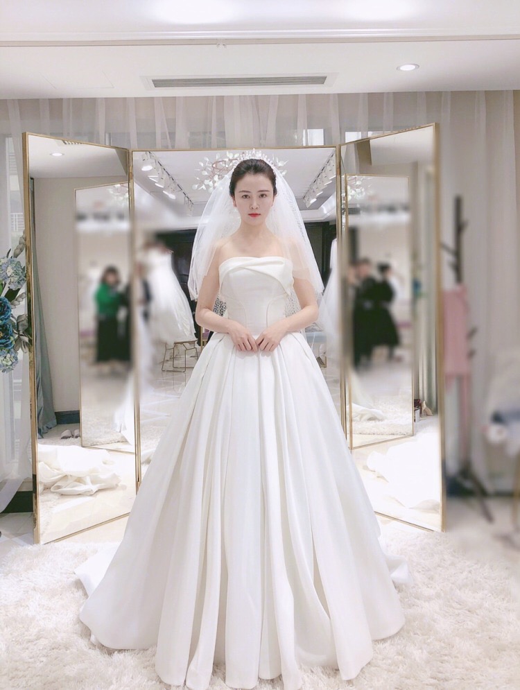【选纱】婚礼倒计时，大家快帮我选选吧