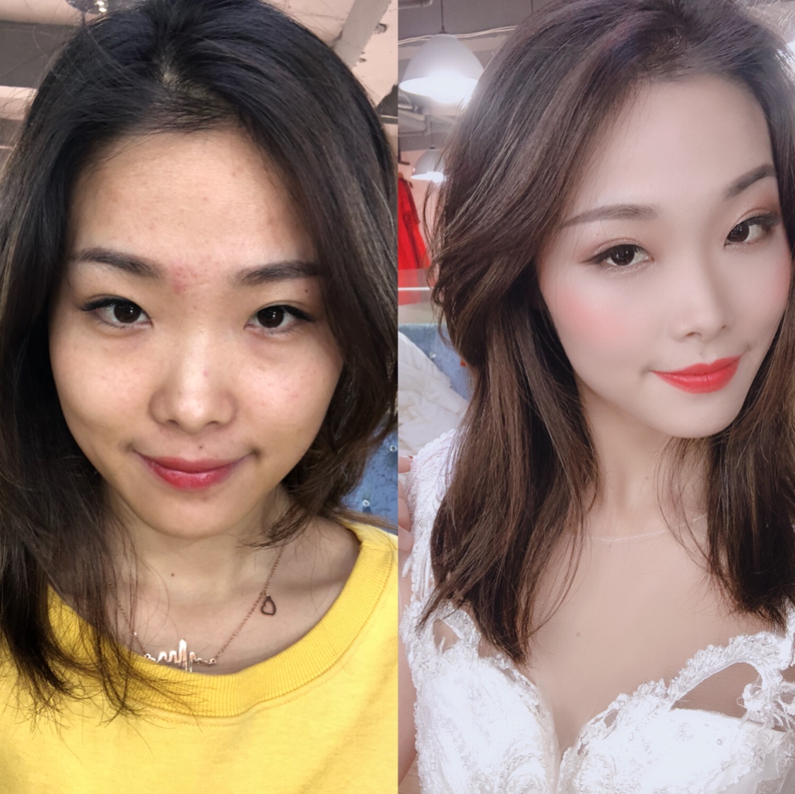 赶快扔掉你的大红裙吧！这件星空敬酒服高级又显瘦