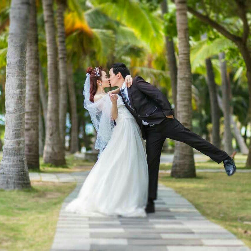 晒晒我们的结婚照，本人懒癌晚期，嘻嘻