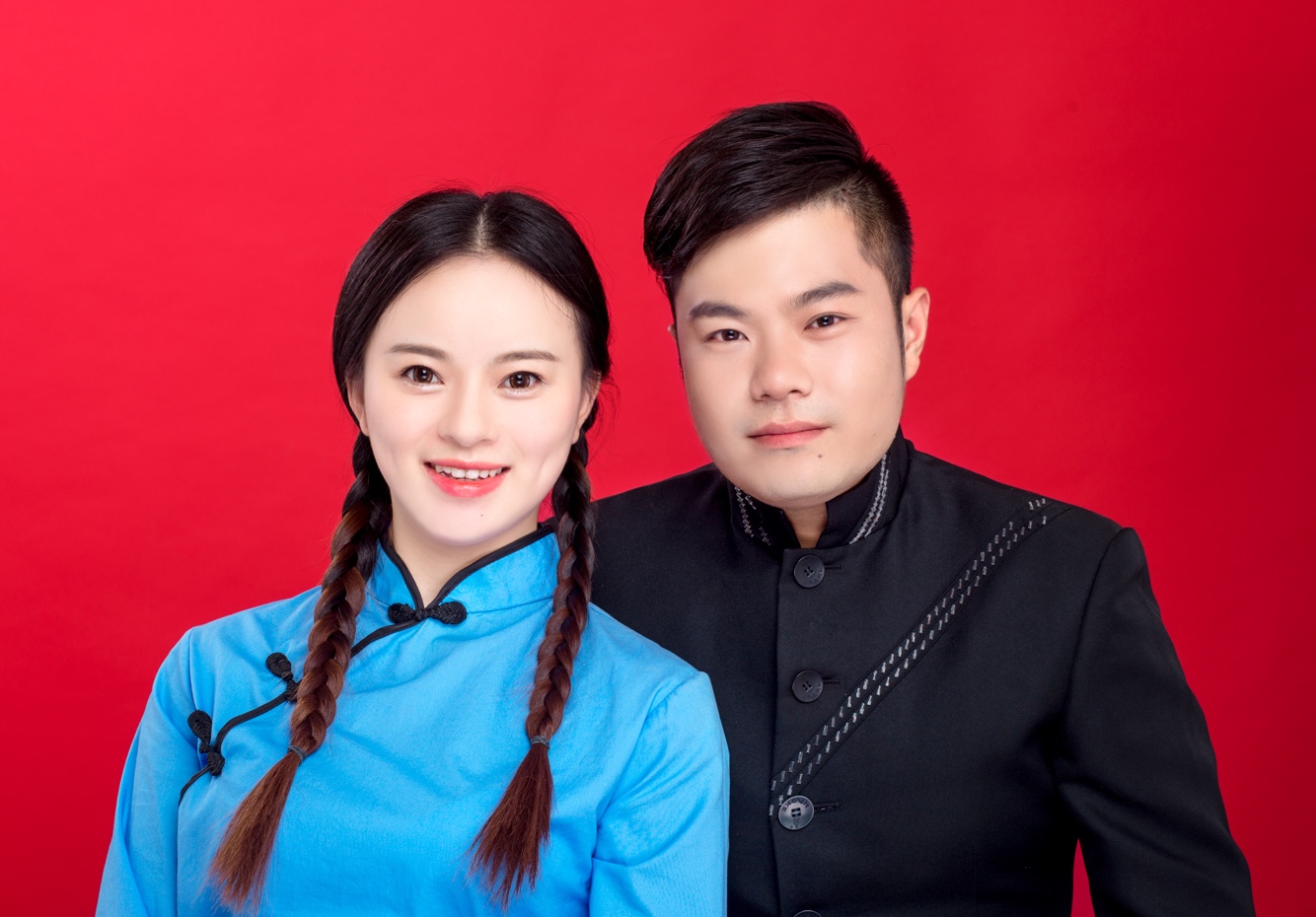 结婚登记照-民国风