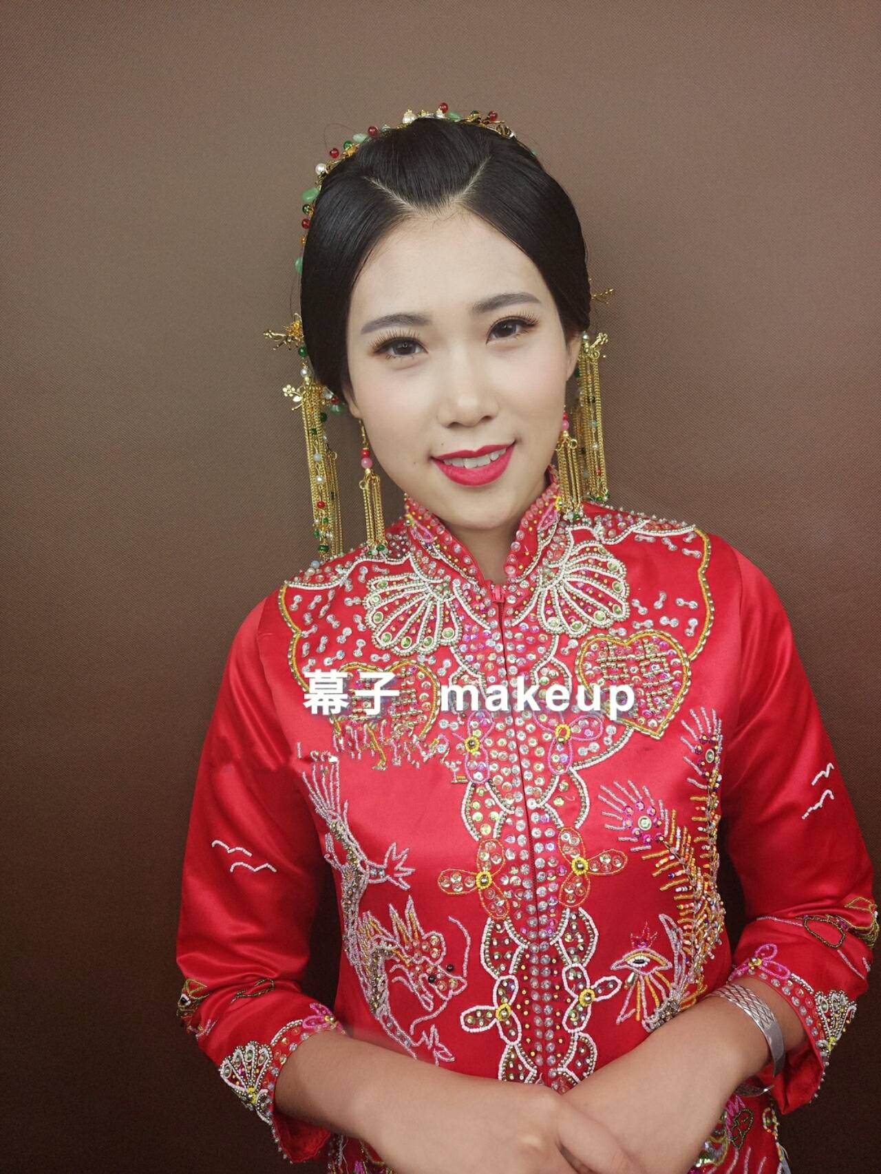 幕子新娘造型