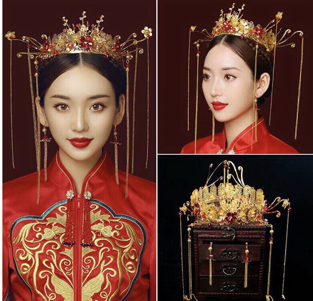 秀禾服头饰