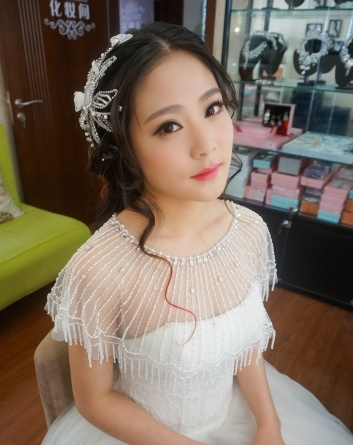 试妆归来 晒晒我的复古新娘妆~~