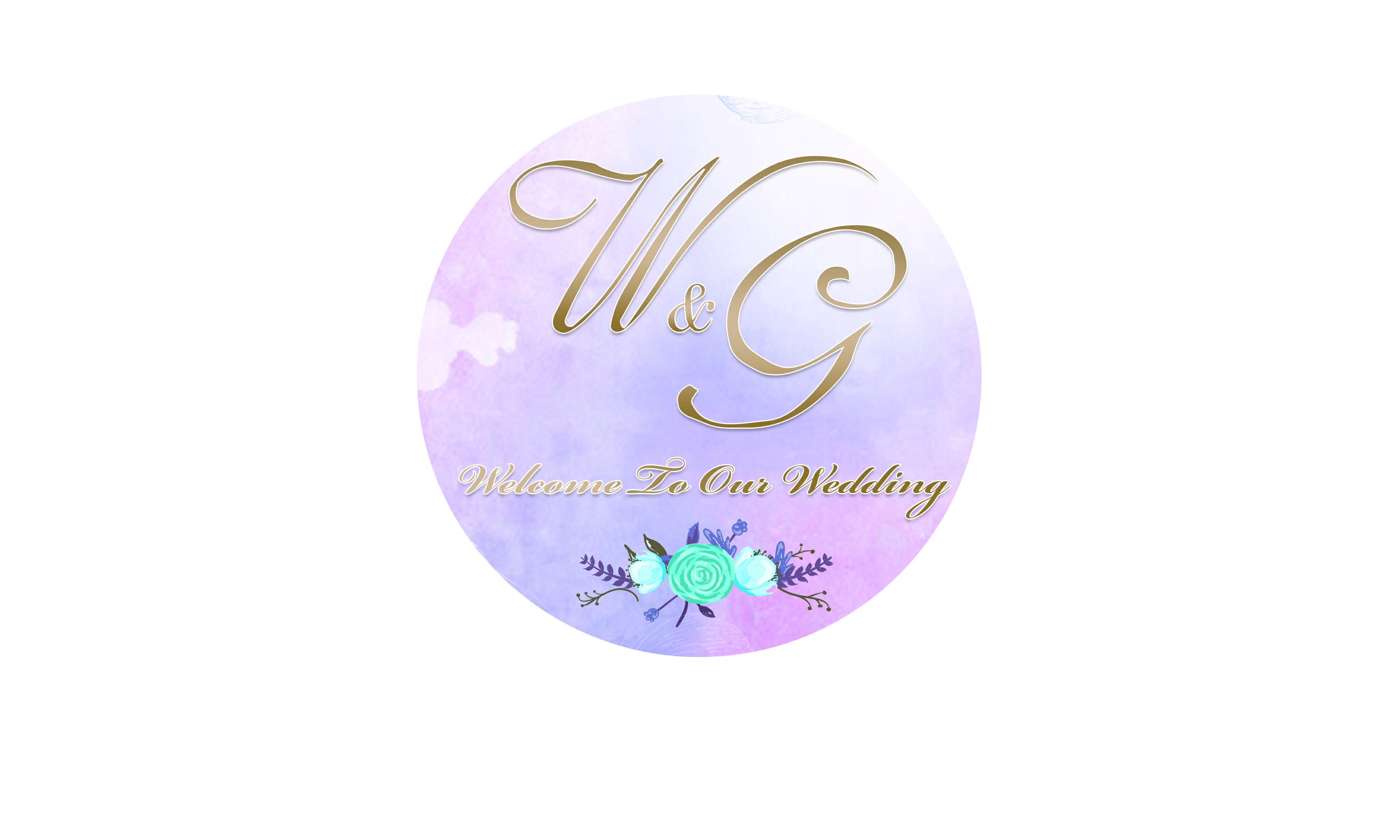 终于做好了属于自己的婚礼logo