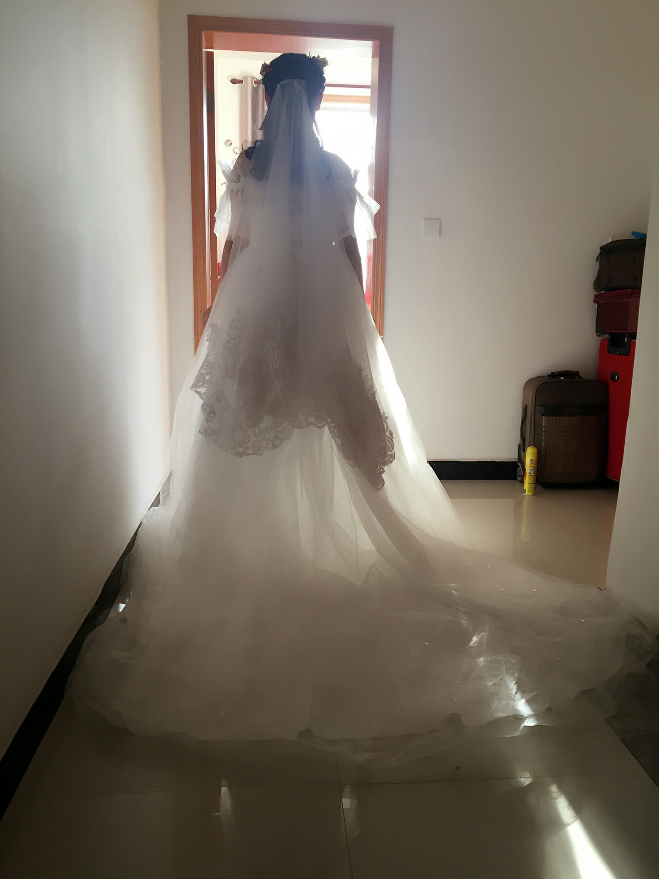 孕妇婚纱