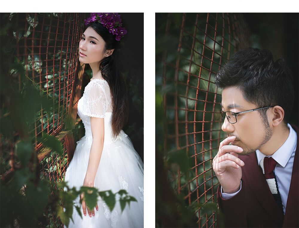 晒婚纱照啦！大家评价一下拍得好不好[吐舌]