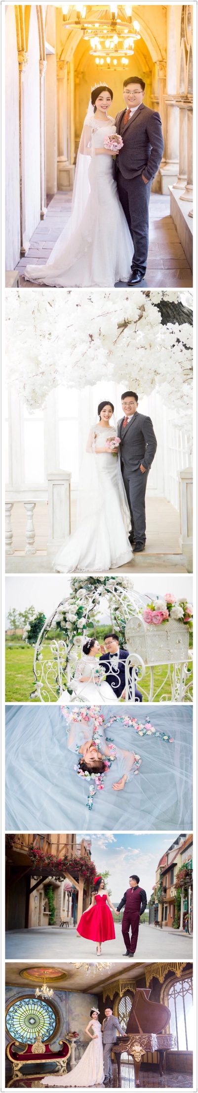 等了两个月，婚纱照终于出来了
