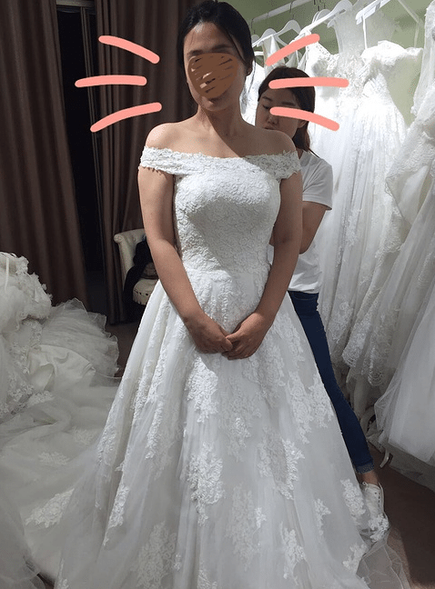 胳膊比较粗，要穿什么婚纱比较好看啊