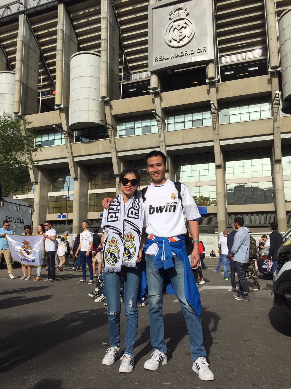 足球夫妇的蜜月旅行之一-西班牙