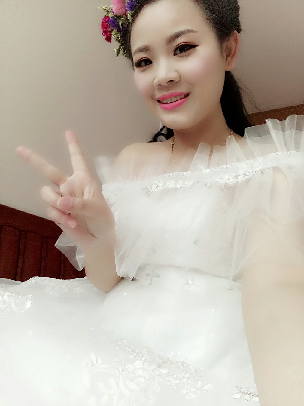 孕妇婚纱