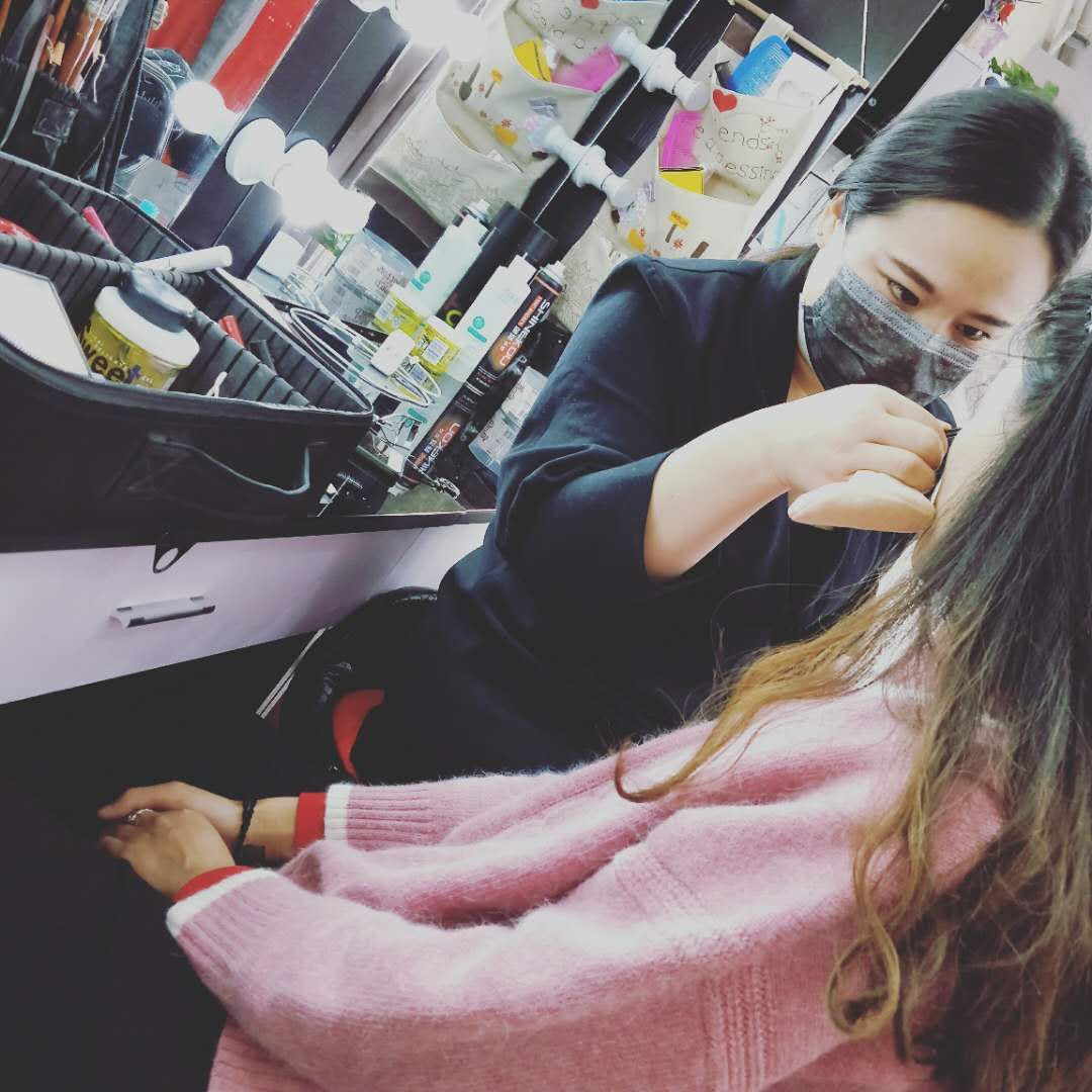俪影彩妆  私人婚纱订制  新娘跟妆