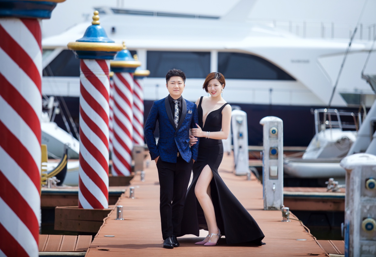 婚纱照还是好胖[大哭]