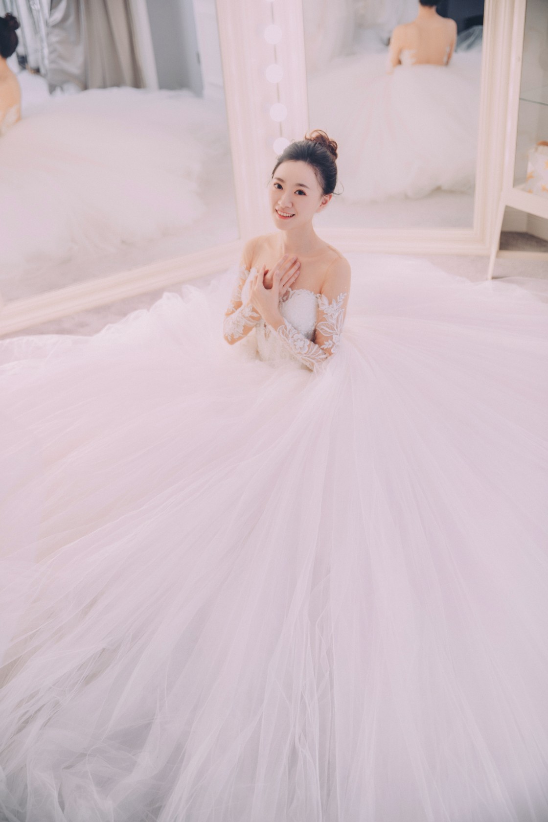 想增高还想显瘦？这件婚纱能遮住99%新娘的身材弊端