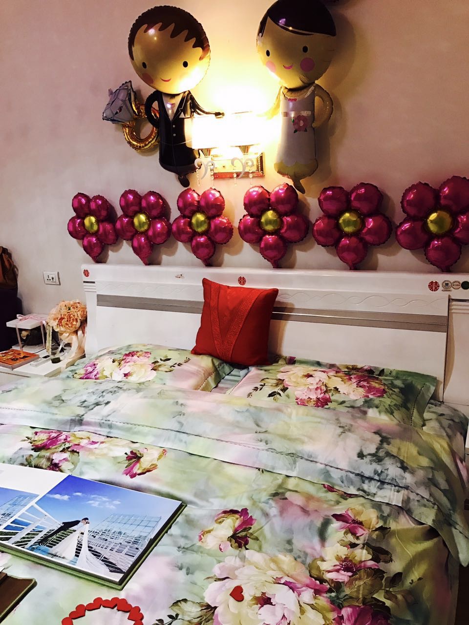 婚房布置全部自己来