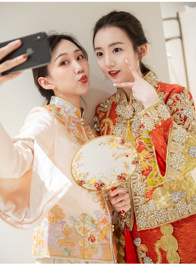 美爆的中式礼服推荐，大家快来晒晒自己的