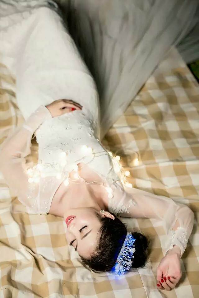 美美的婚纱照