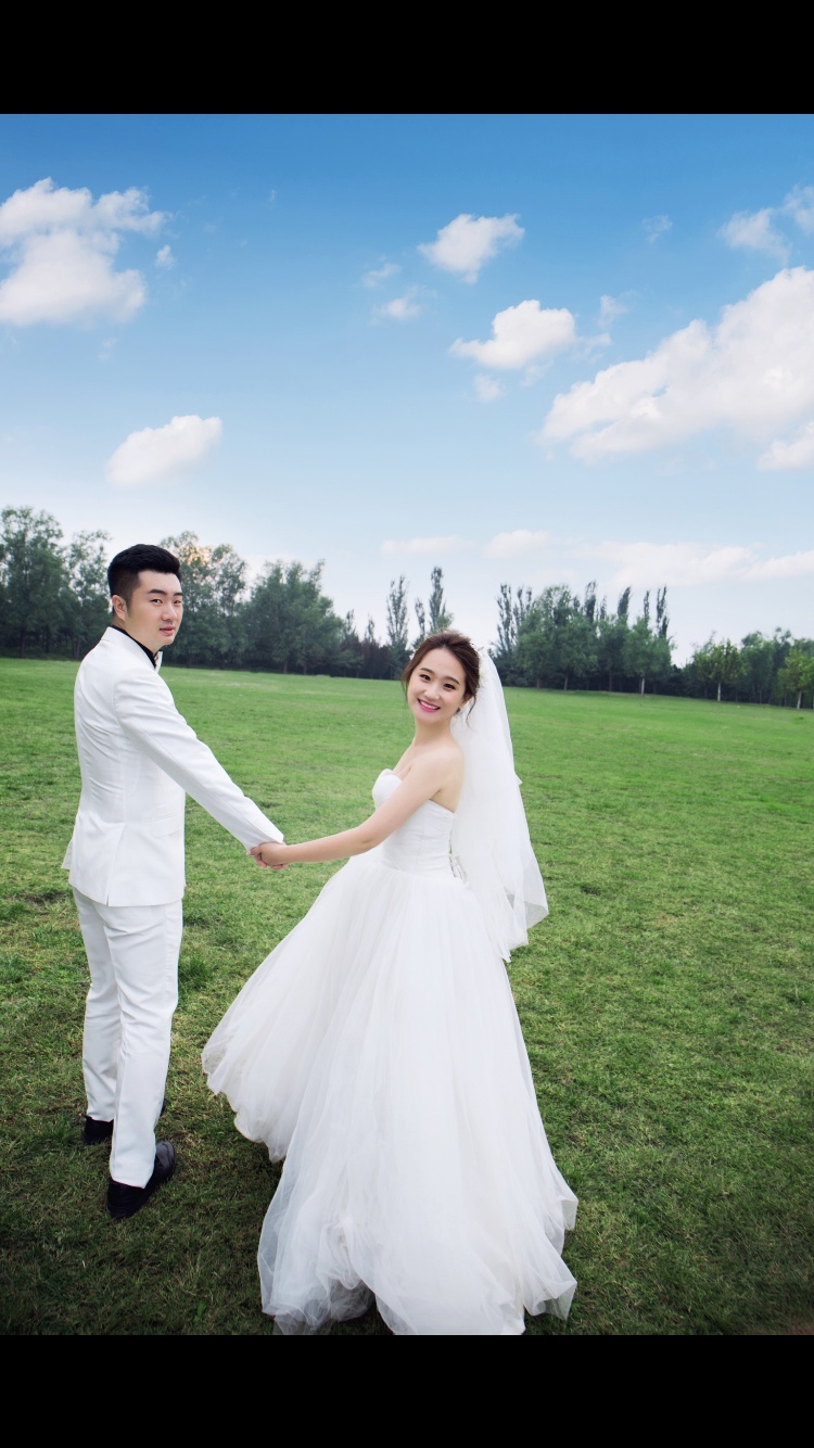 工作室风婚纱照精修出来啦