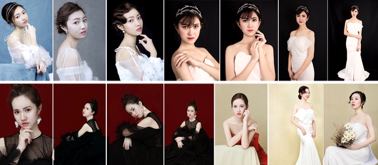 江门溢美新娘造型