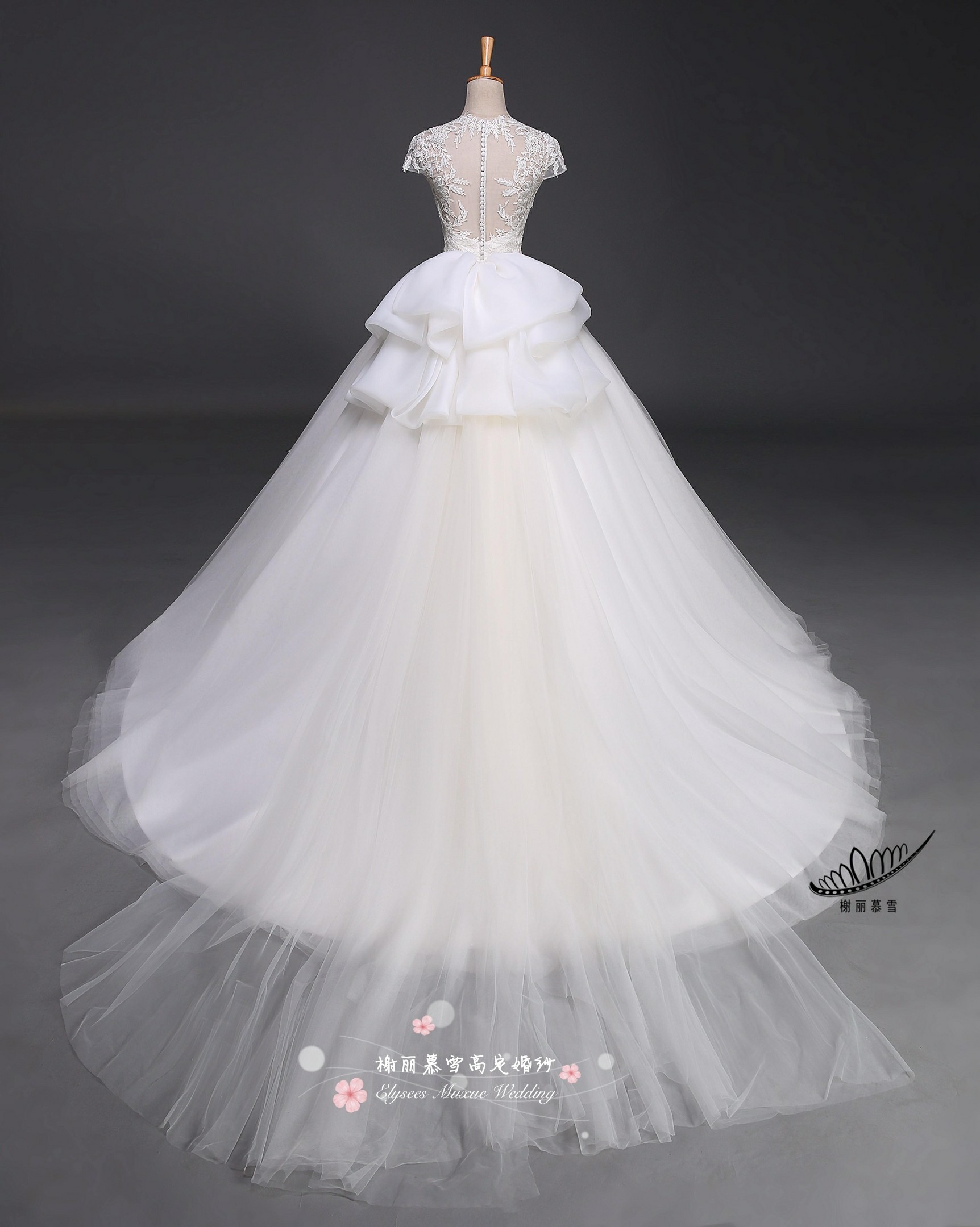 榭丽慕雪外贸婚纱礼服高端定制