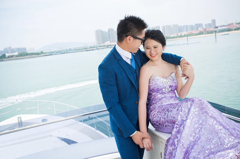 正式进入备婚状态，晒晒婚纱照