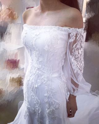 因为买婚纱吵架 花了2000多买的婚纱被老公骂