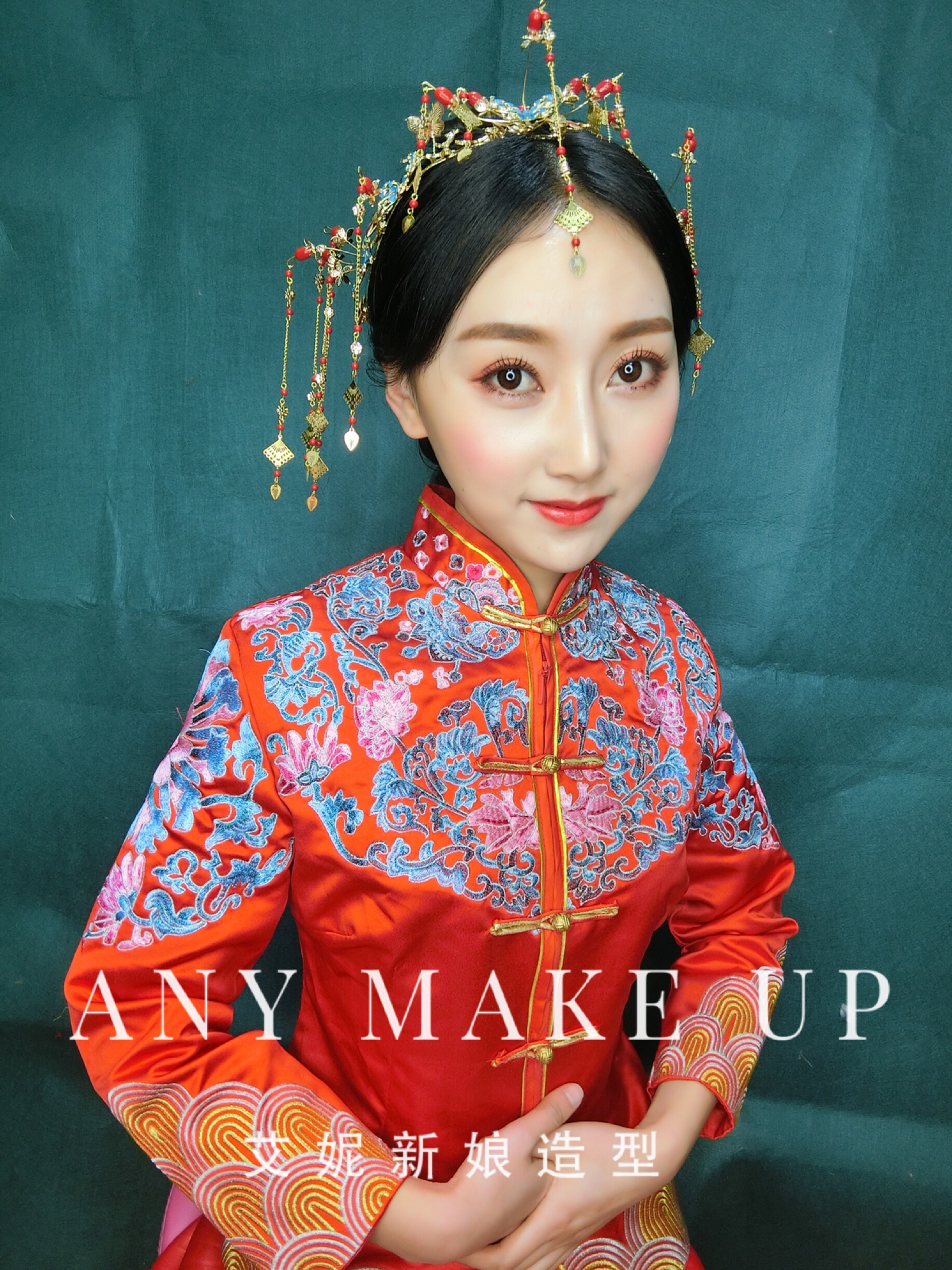 艾妮新娘造型
