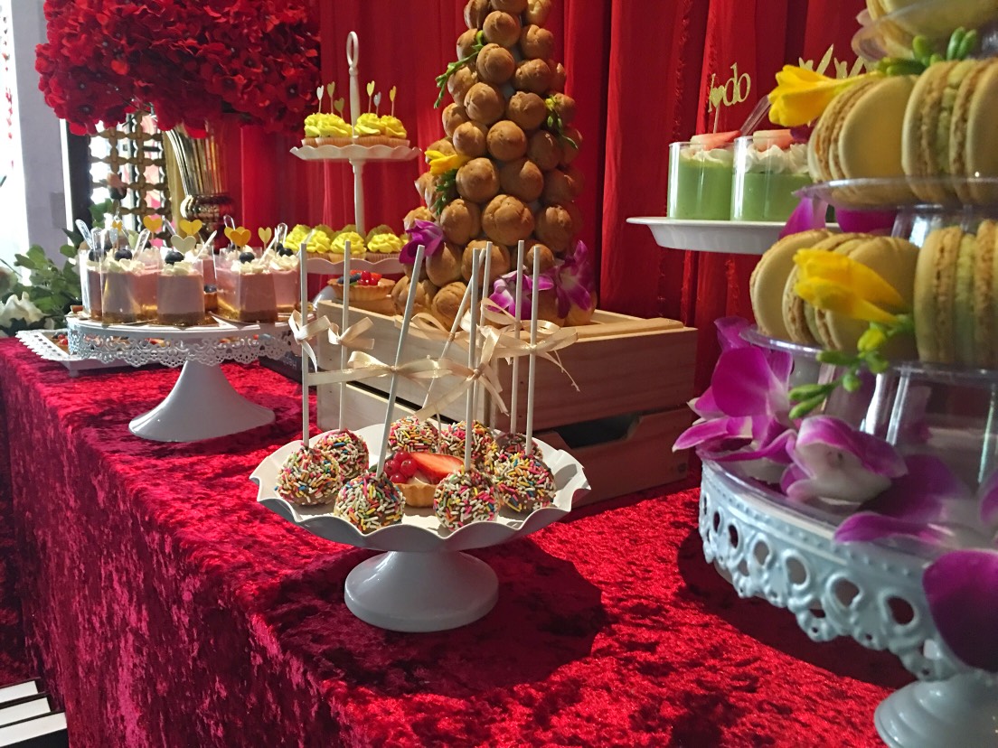 金色甜品台摆件展示架甜点糕点托盘冷餐摆台蛋糕架子下午茶点心架-阿里巴巴