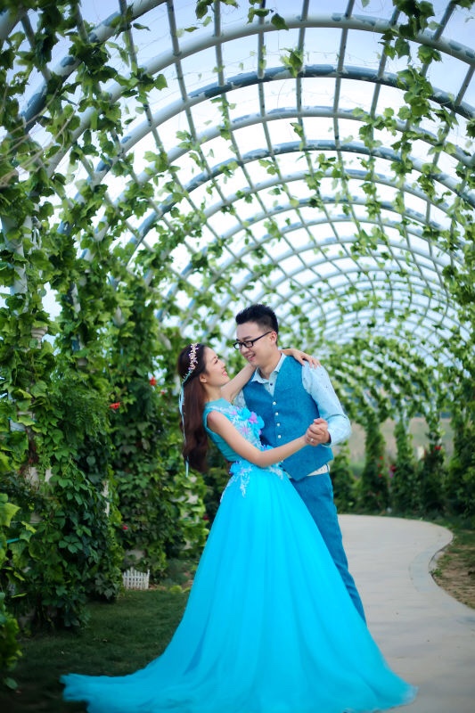 婚纱照[大哭]拍完才发现不是远景就是侧脸，告诉我应该怎么选择放大？！