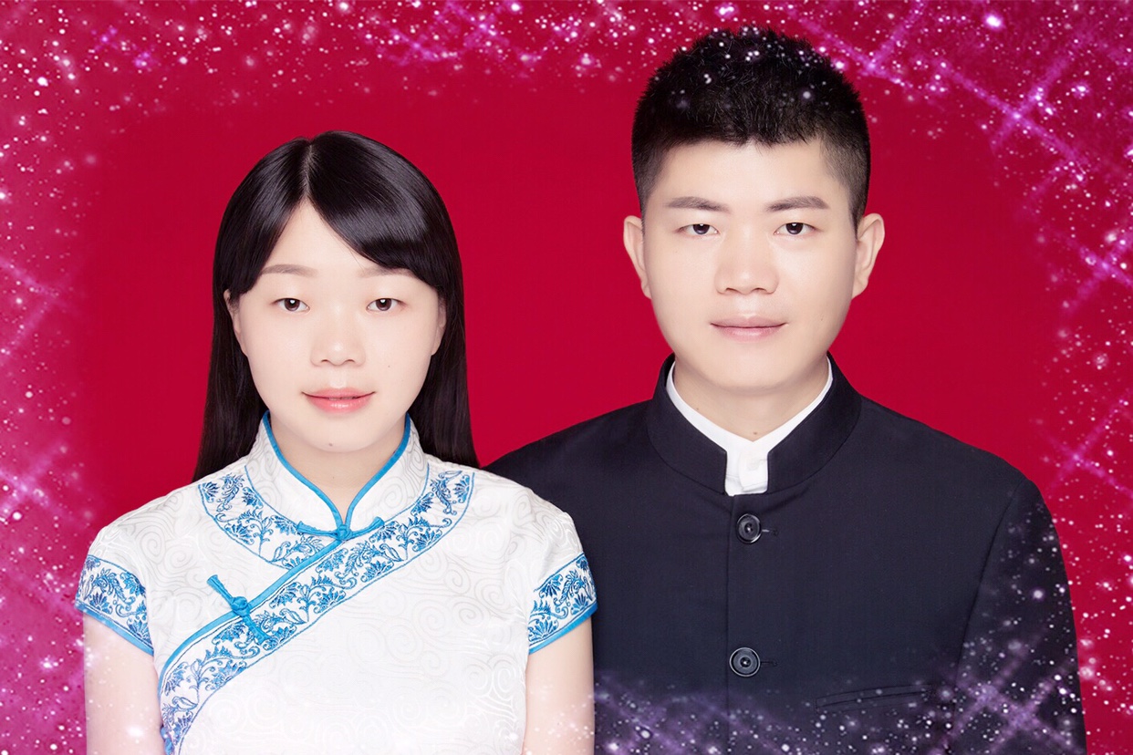 我的结婚登记照