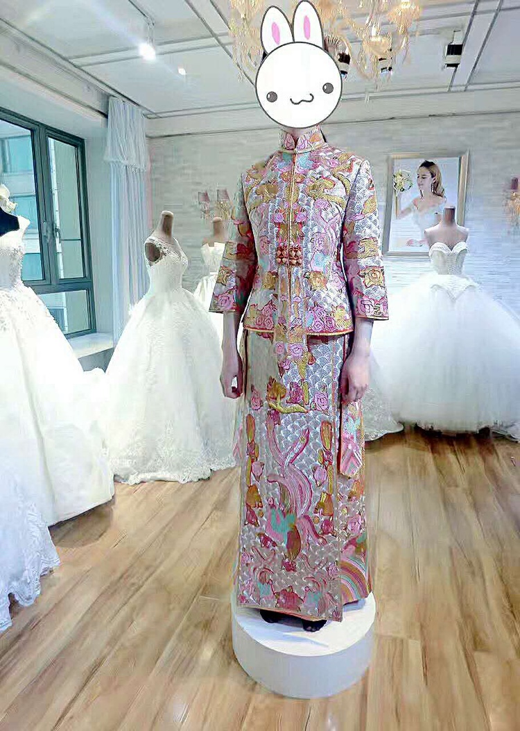 伊人红妆，婉如清扬~ 晒晒我的全中式新娘妆