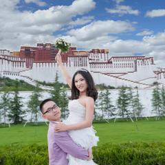 世界最高海拔相爱?～西藏婚纱?