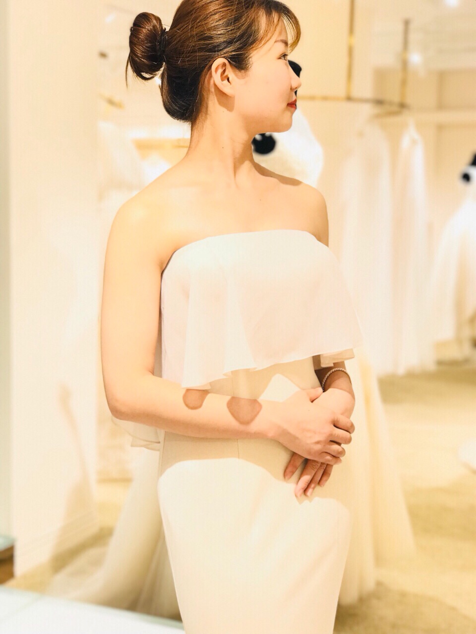 击碎小肚腩拜拜肉 3k搞定遮肉婚纱满满大牌感