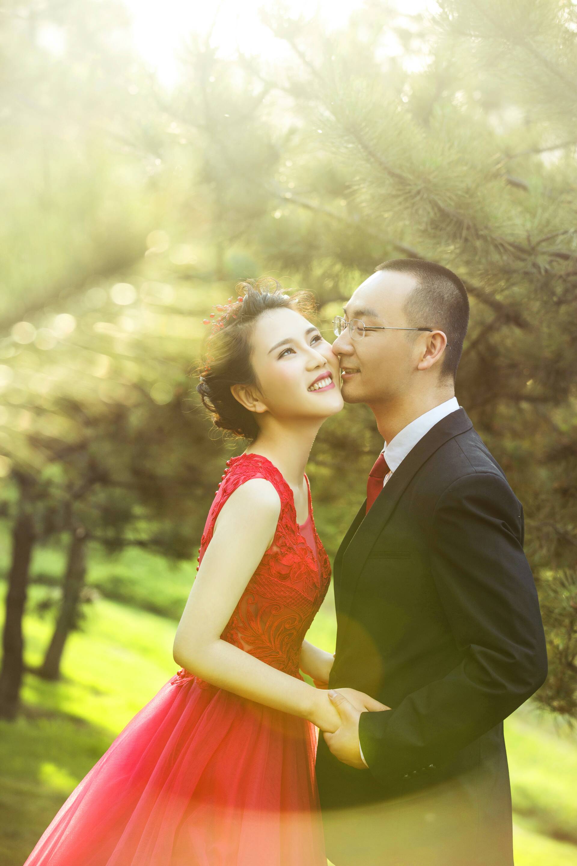 9月10号的婚礼感觉一切像梦里一样