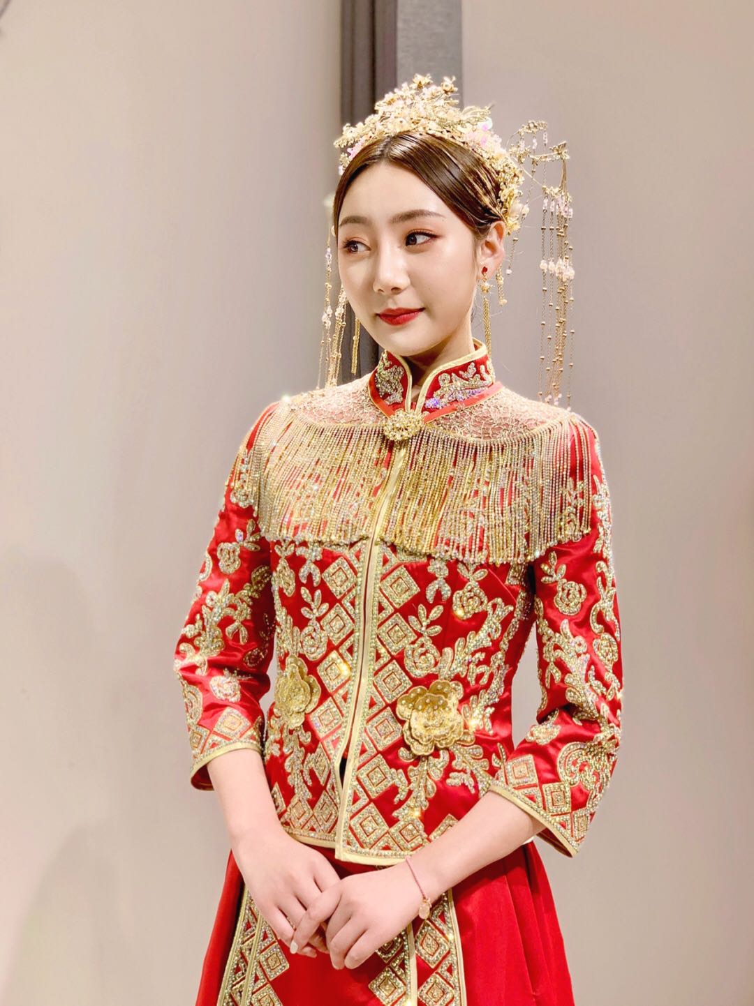 婚礼倒计时8天💒有老妈参考的妆容还是很可的！