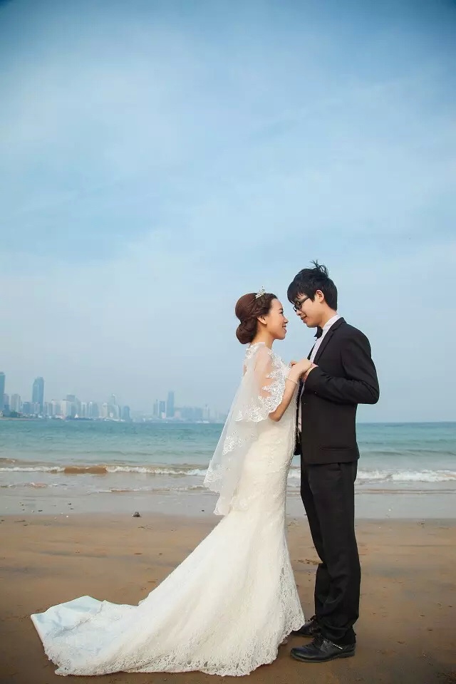 婚纱照新鲜出炉，大家看下值不值？